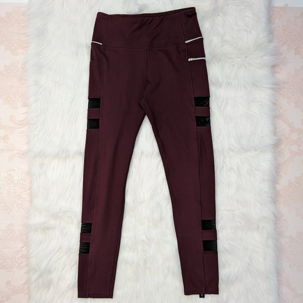 Burgundy Yoga Pants